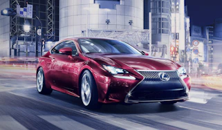 Lexus RC Coupe front
