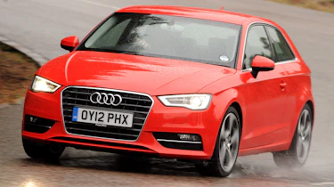 Audi A3 front cornering