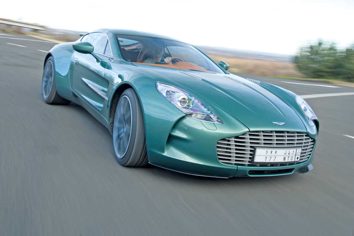 Aston Martin One-77 front cornering