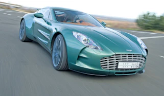 Aston Martin One-77 front cornering