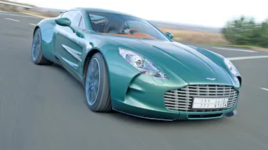 Aston Martin One-77 front cornering