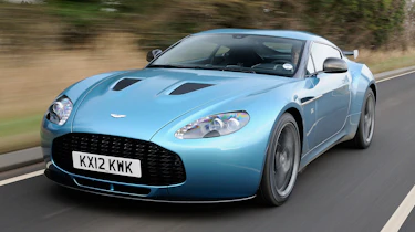 Aston Martin V12 Zagato front tracking