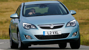 Vauxhall Astra front cornering
