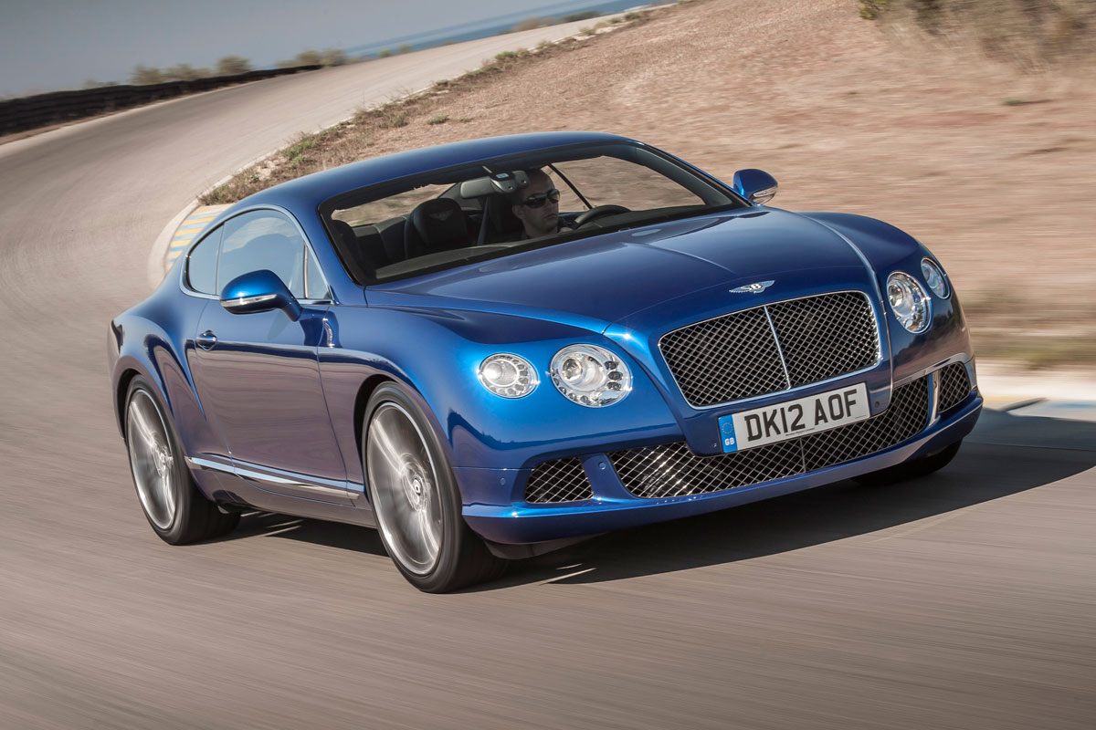 Bentley Continental GT Speed front tracking