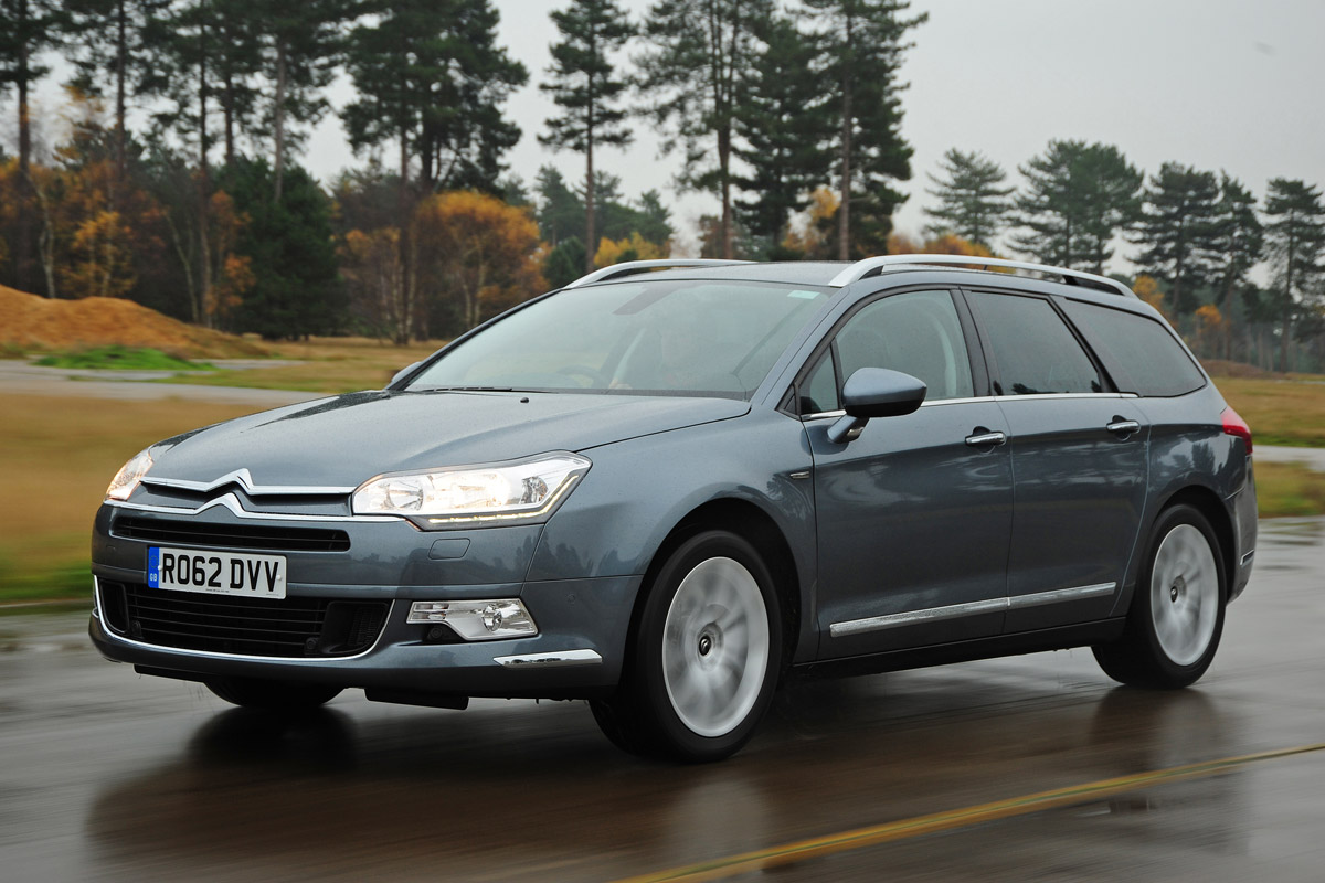 Citroen C5 Tourer front tracking