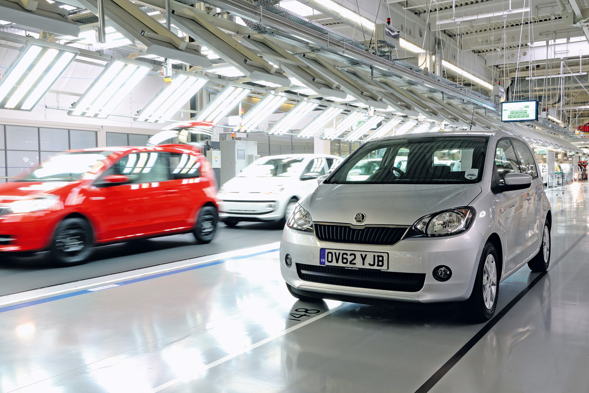 Skoda Citigo front static header