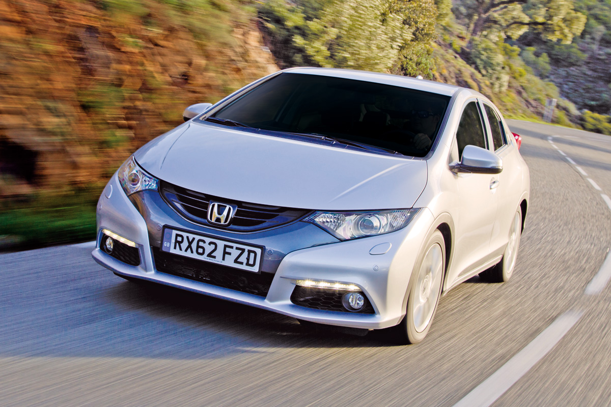 Honda Civic 1.6 i-DTEC front tracking