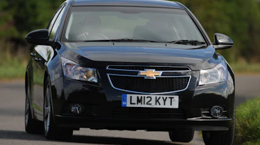 Chevrolet Cruze front cornering