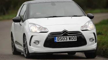 Citroen DS3 front cornering