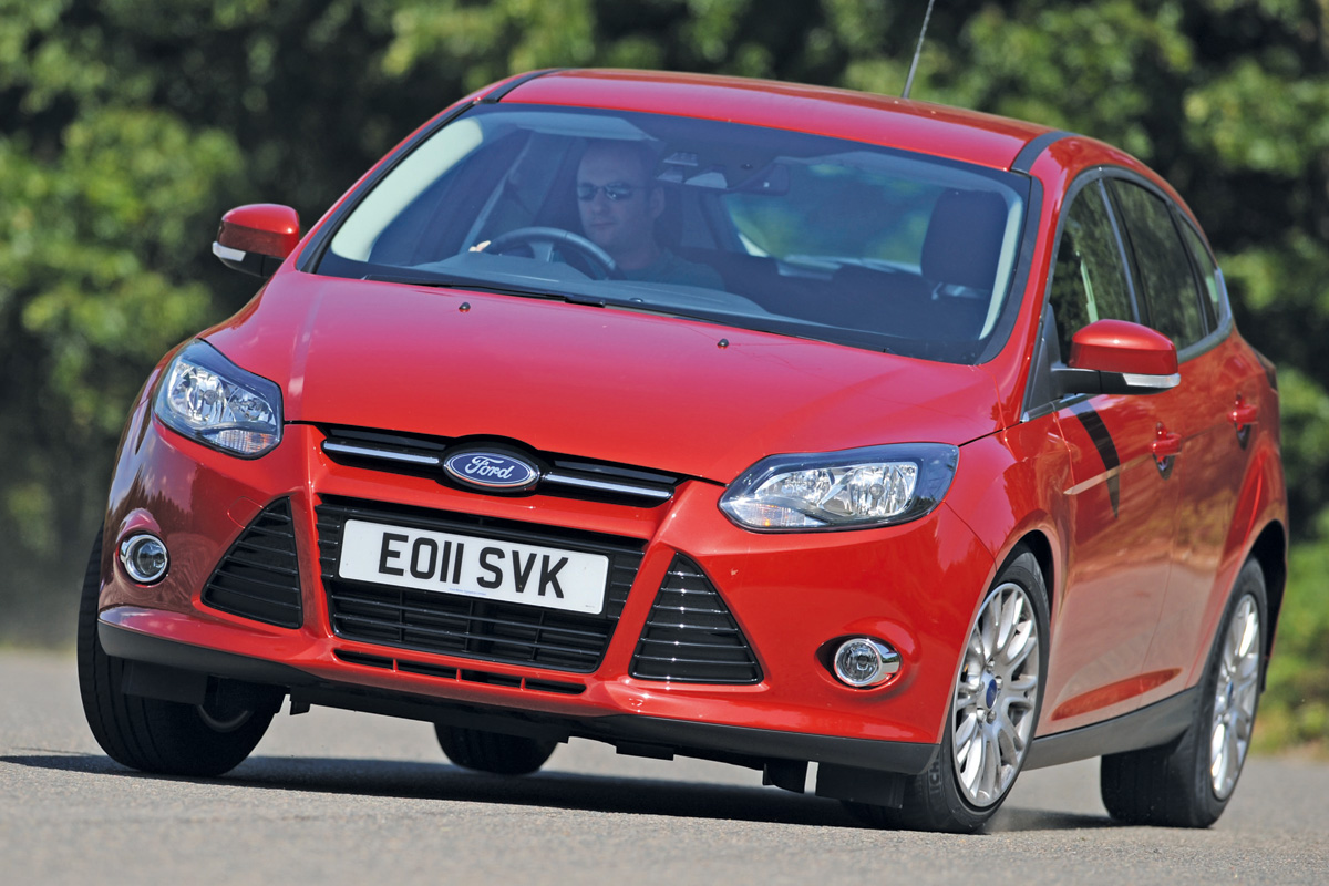 Ford Focus front cornering