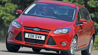 Ford Focus front cornering