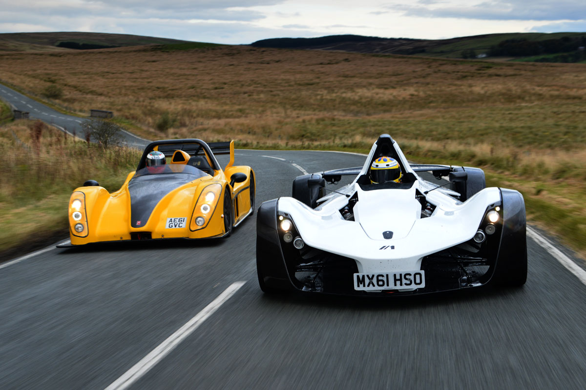 BAC Mono vs Radical SR3 SL front tracking