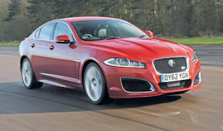 Jaguar XFR Speed Pack front tracking