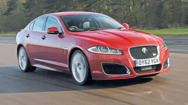 Jaguar XFR Speed Pack front tracking
