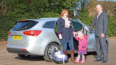 Kia Cee'd Sportswagon rear staitc