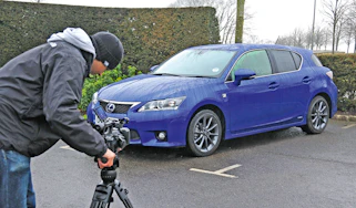 Lexus CT200h front static
