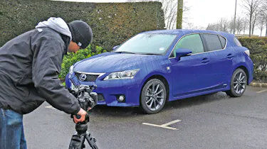 Lexus CT200h front static