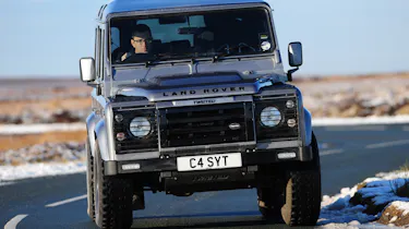 Twisted Defender front cornering