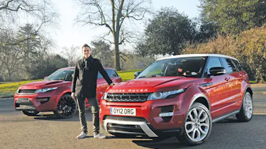 Range Rover Evoque front static