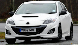 Mazda 3 MPS front cornering