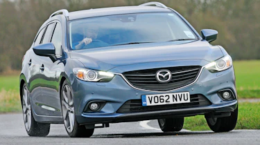 Mazda 6 Tourer front cornering