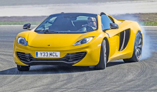 McLaren MP4-12C Spider front cornering