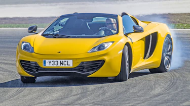 McLaren 12C Spider front cornering