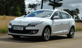 Renault Megane Coupe front cornering