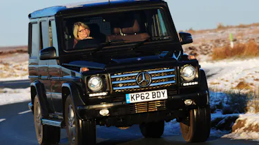 Mercedes G-Class front cornering