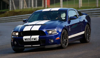 Ford Mustang cornering