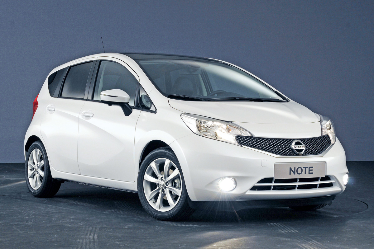 New Nissan Note front static