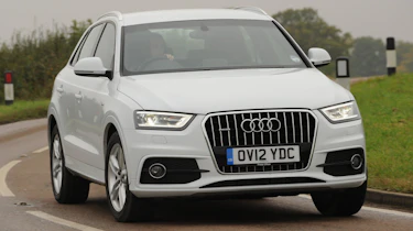 Audi Q3 front cornering