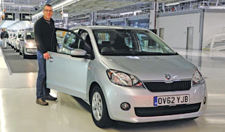 Skoda Citigo front static header