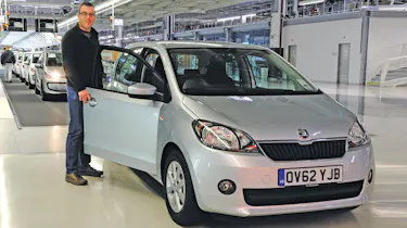 Skoda Citigo front static header