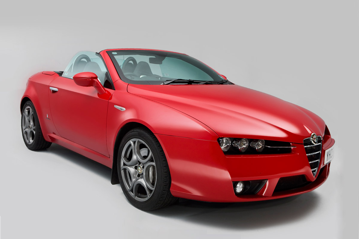 Alfa Romeo Spider front static