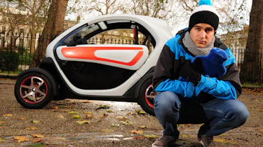Renault Twizy profile header