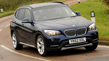BMW X1 front cornering