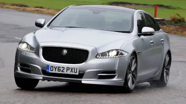 Jaguar XJ front cornering