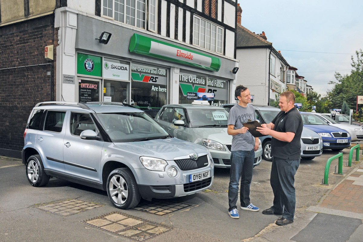 Skoda Yeti front static