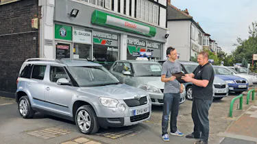 Skoda Yeti front static