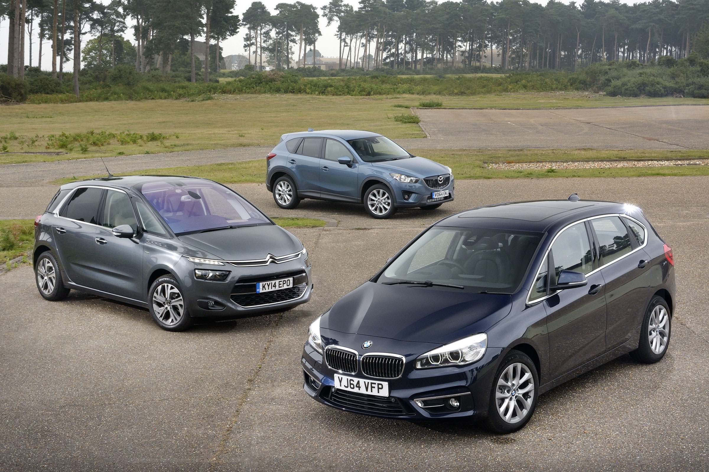 BMW 2 Series Active Tourer vs rivals