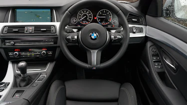 BMW 5 Series saloon 2013 inteiror