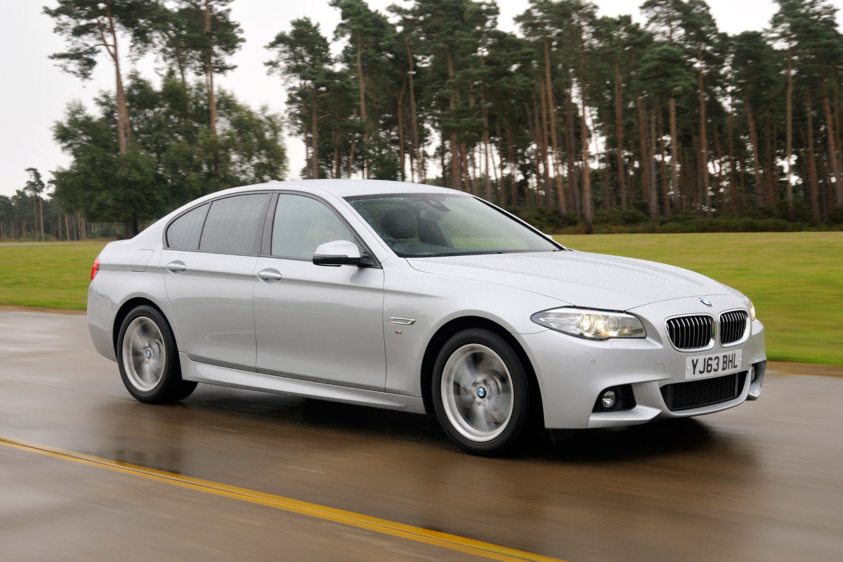 BMW 5 Series saloon 2013 front track