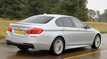 BMW 5 Series saloon 2013 rear track