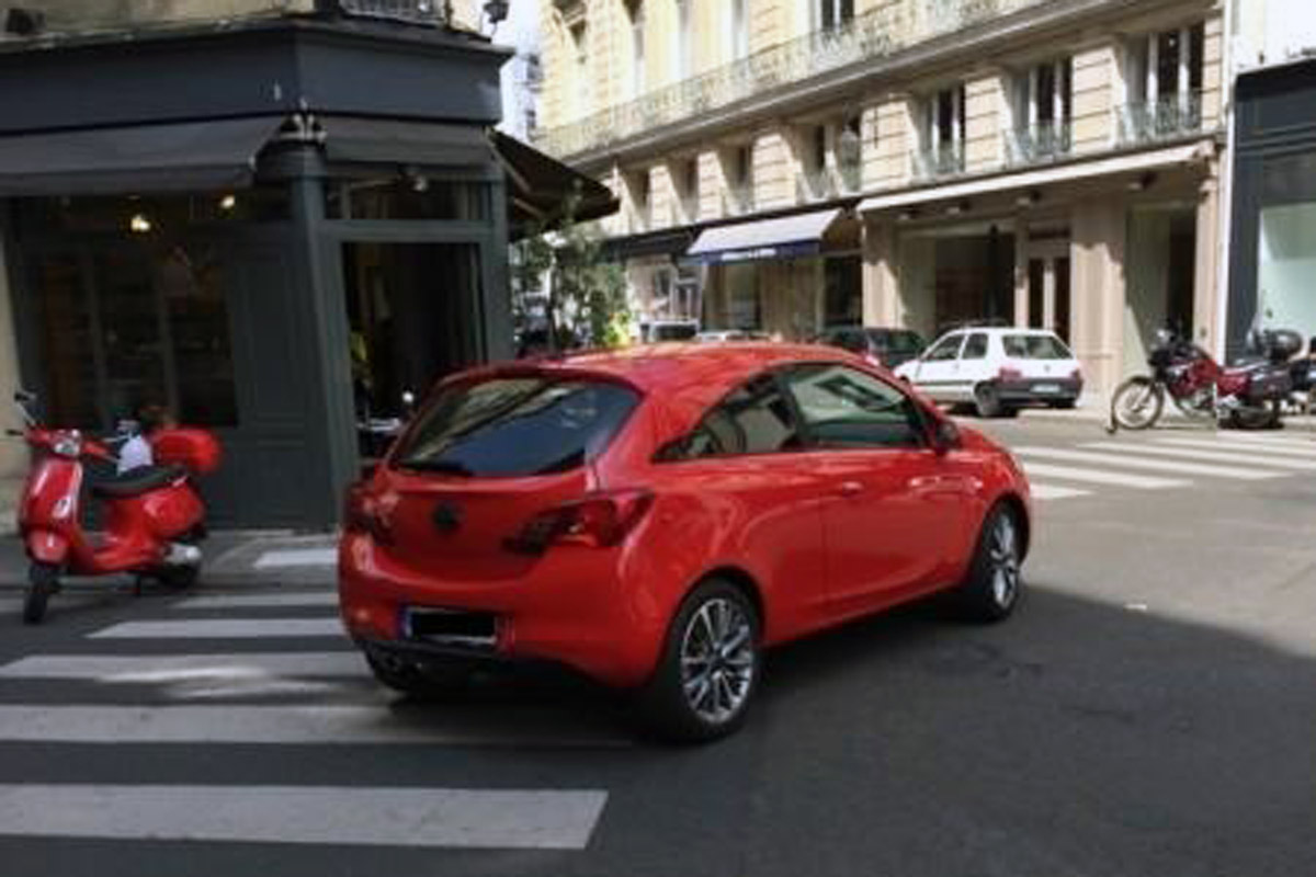 Vauxhall Corsa 2014 rear quarter