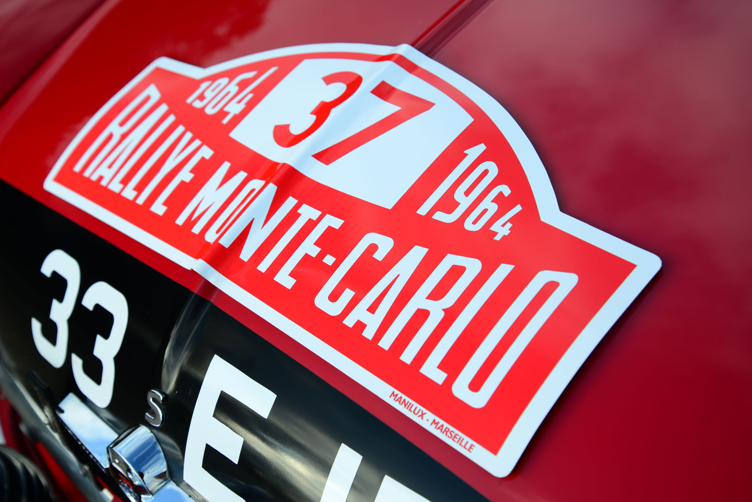 Mini Cooper S 1964 Monte Carlo rally winner - bonnet