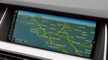 BMW 5 Series saloon 2013 sat nav