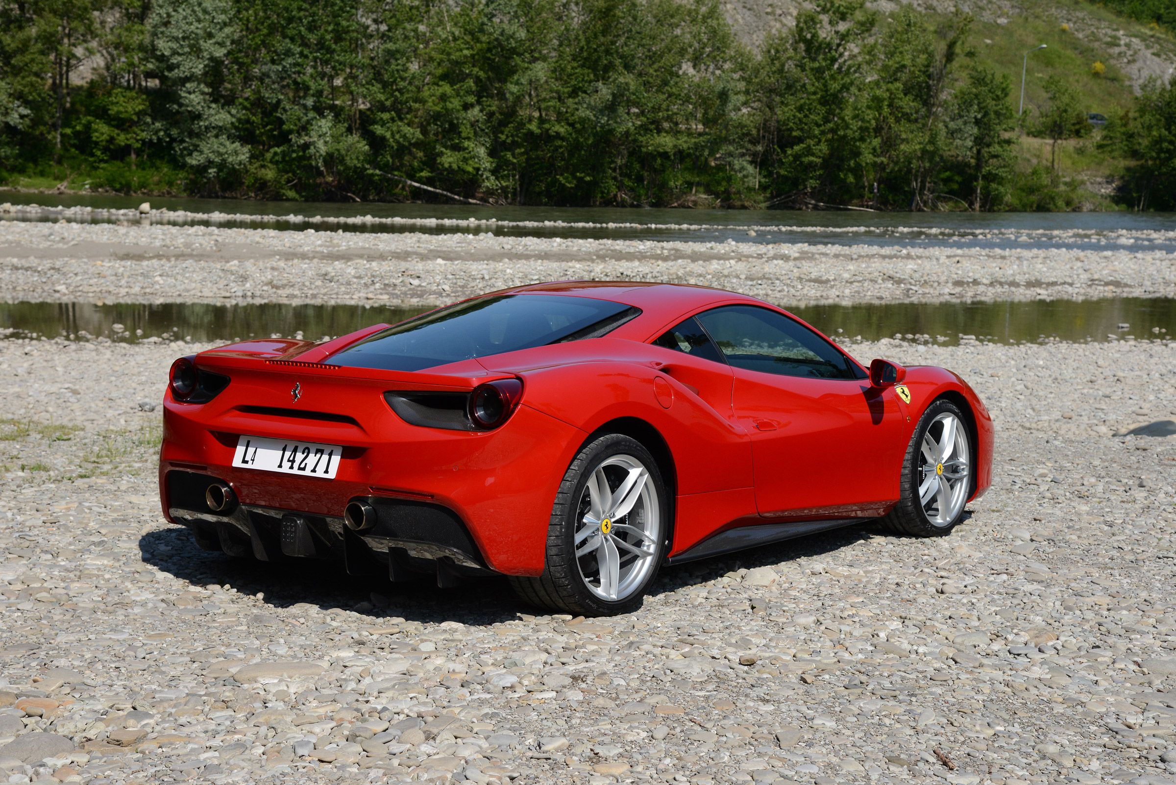 Ferrari 488 GTB rear static