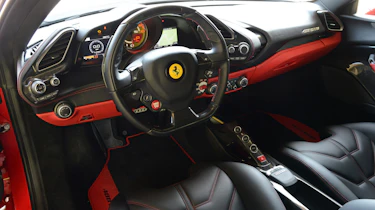 Ferrari 488 GTB interior