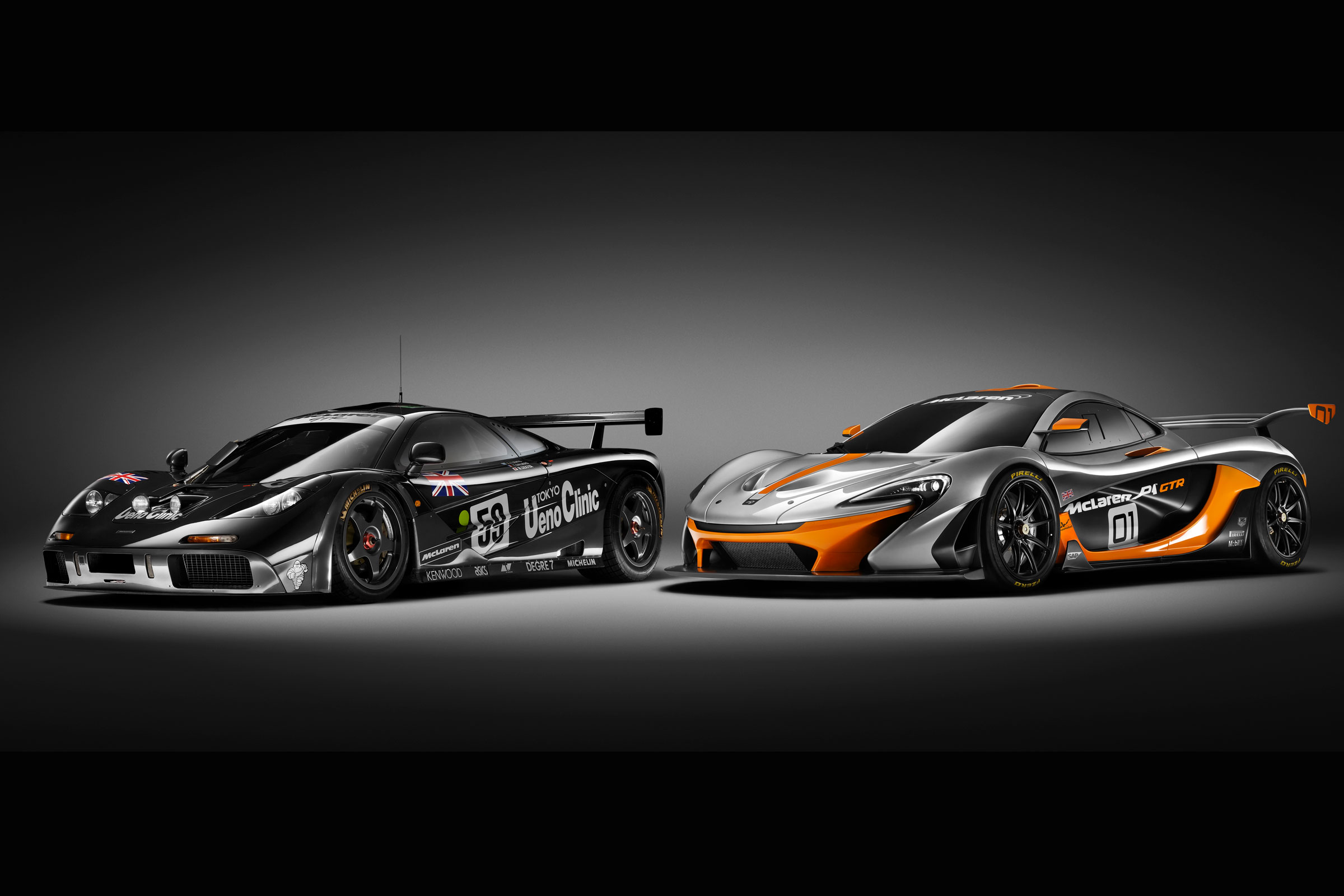 McLaren P1 GTR and F1 GTR